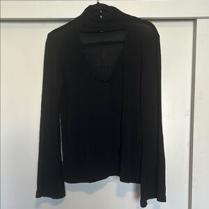 Elegant Black Women's Top